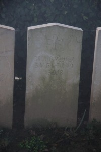 Aubigny Communal Cemetery Extension - Reuter, Bruno